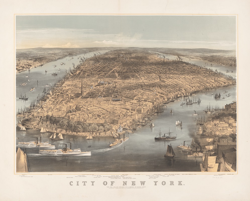 Currier & Ives. - City of New York