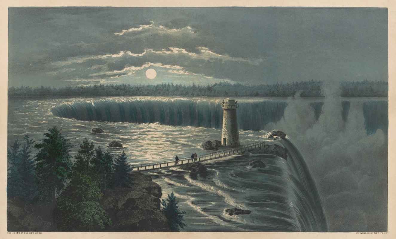 Currier & Ives. - Niagara Falls, from Goat Island