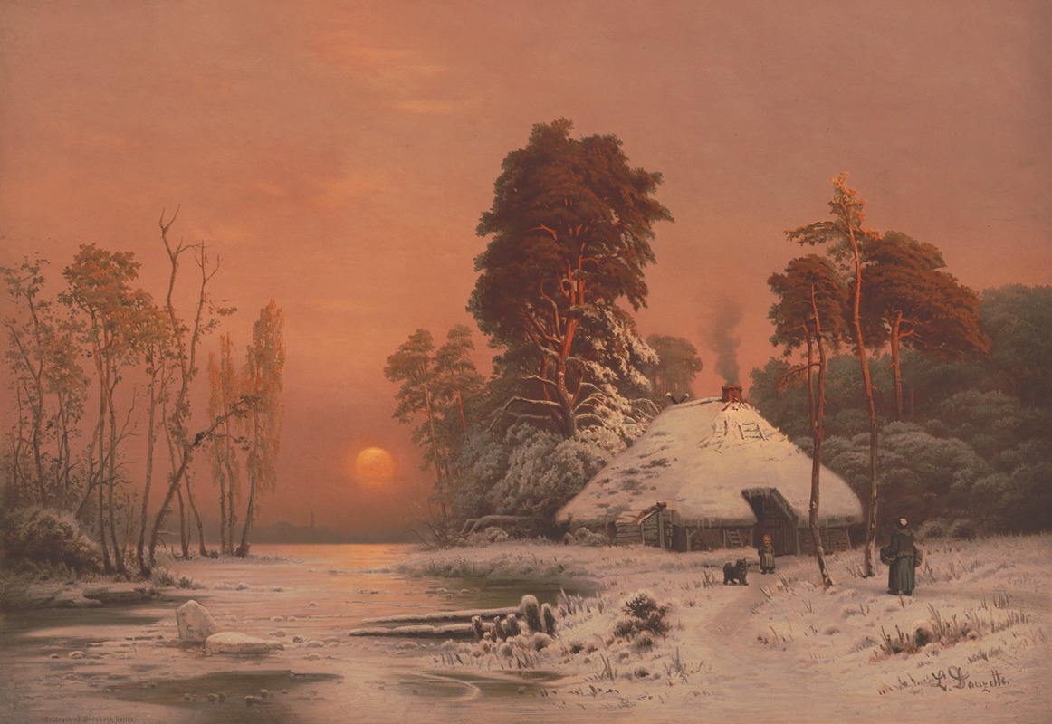 Edmund Foerster & Co. - Sunset in winter