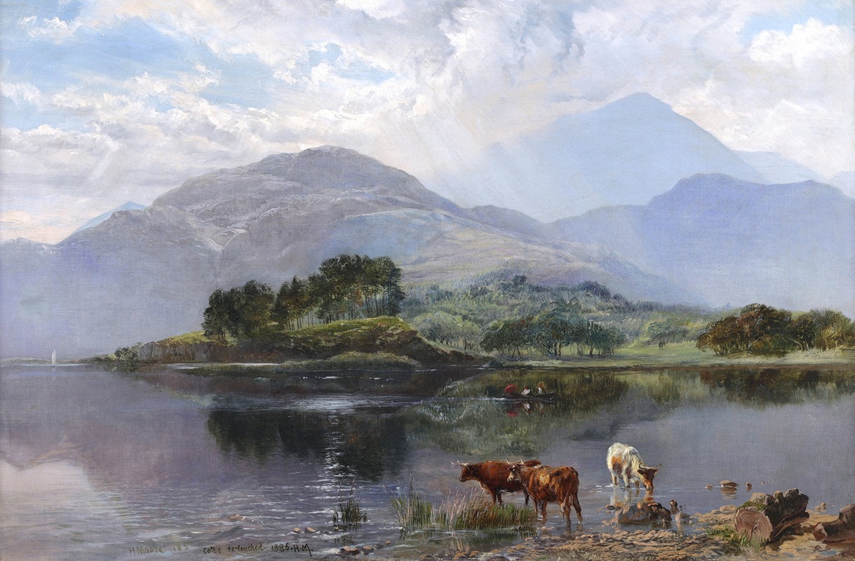 Henry Moore - Cattle Lake Windermere