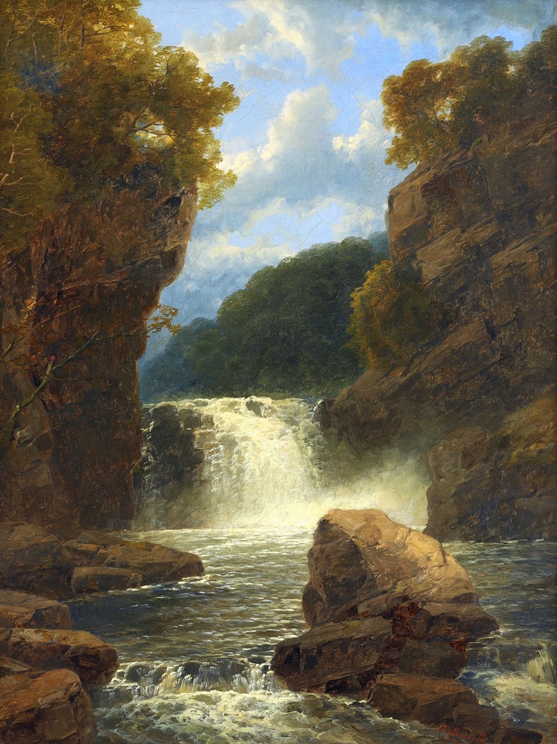 John Brandon Smith - The Aberdulais Falls, Wales