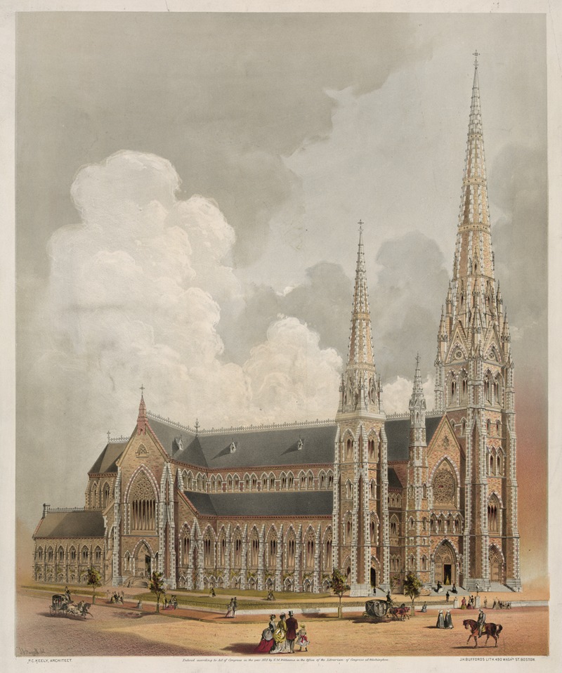 John H. Bufford's & Sons - Cathedral of the Holy Cross, Boston, Mass.