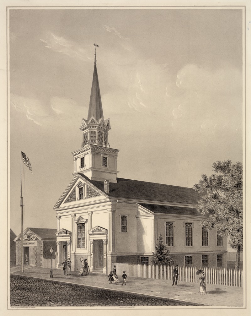 John H. Bufford's & Sons - Central Baptist Church, Newport, R.I.