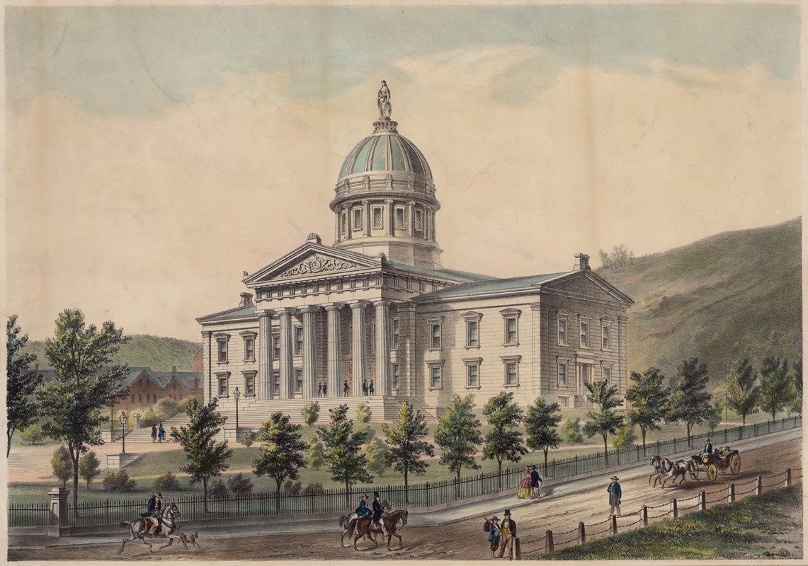 John H. Bufford's & Sons - Vermont Capitol, Montpelier