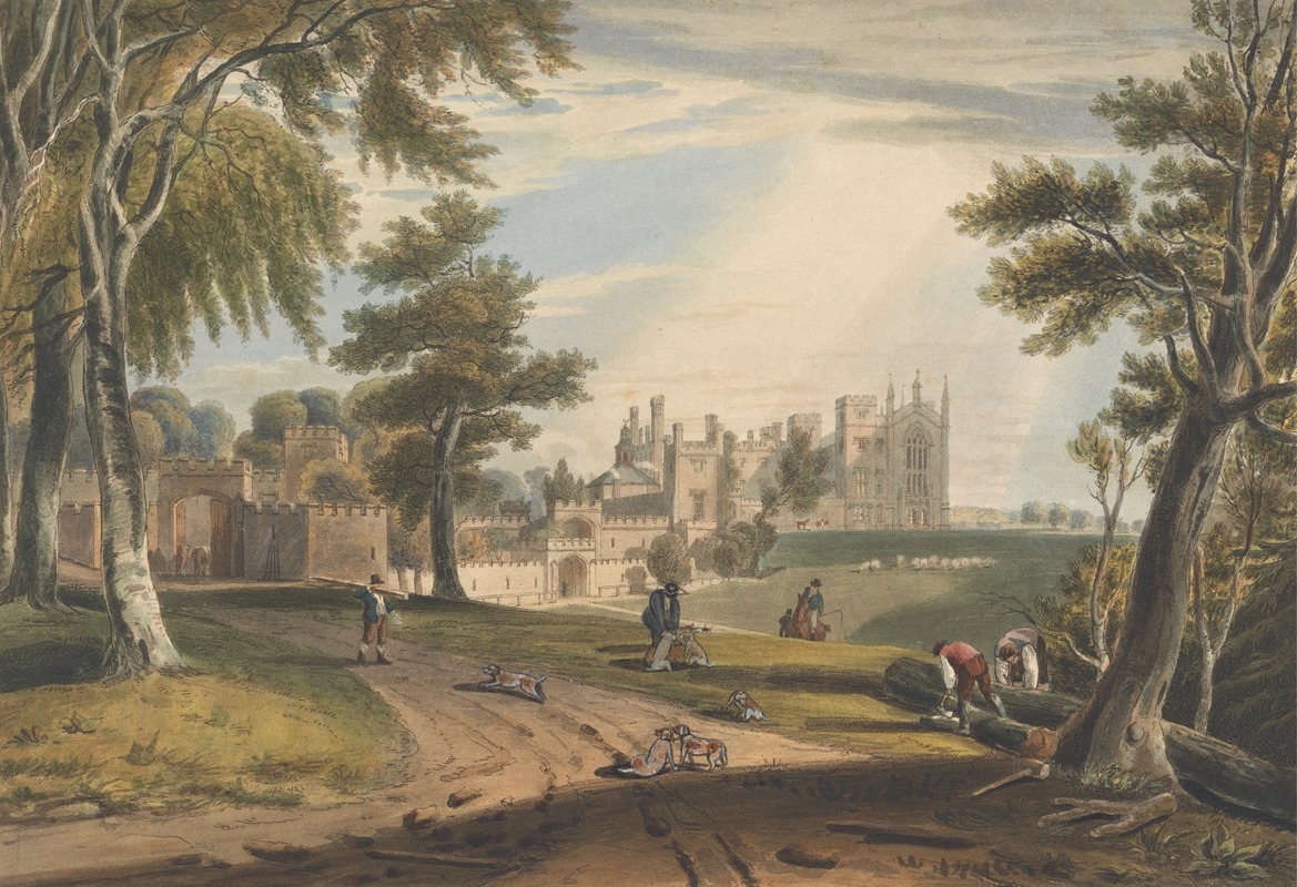 John Hill - North-West Front, Cassiobury