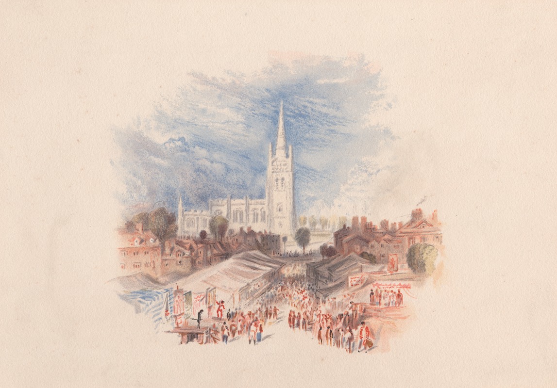 Joseph Mallord William Turner - A Village Fair