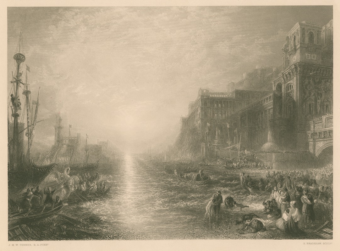 Joseph Mallord William Turner - Regulus leaving Carthage