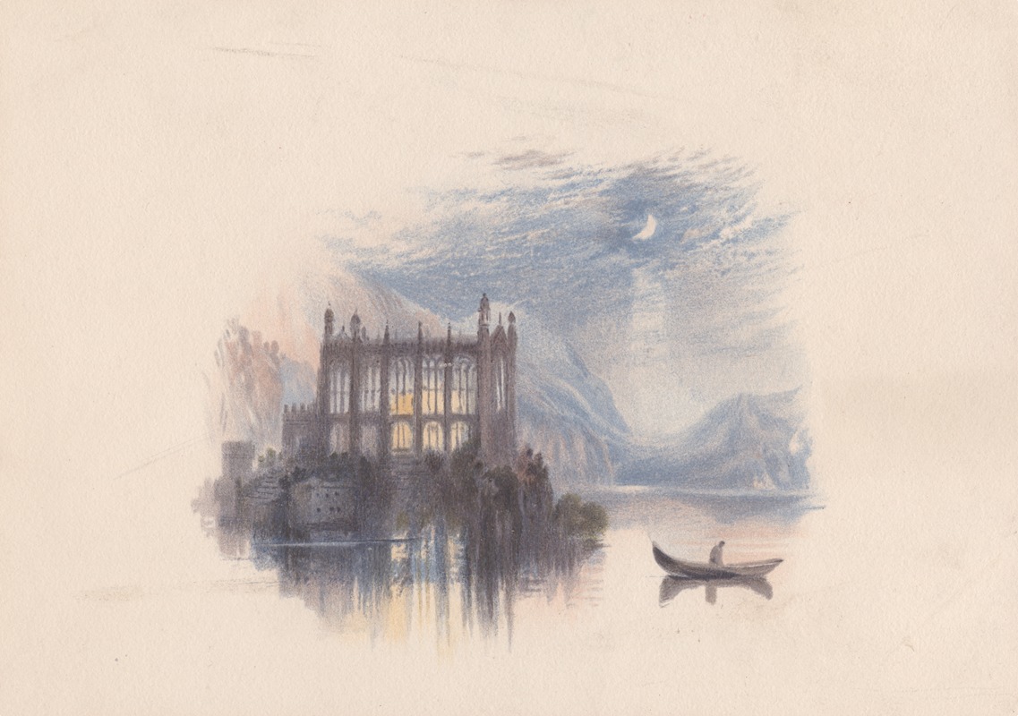 Joseph Mallord William Turner - St. Herbert’s Chapel