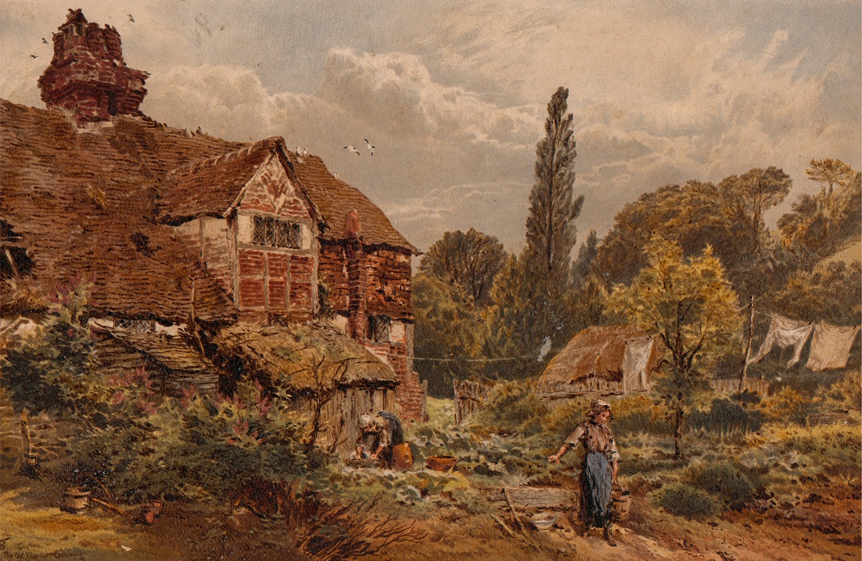 Myles Birket Foster - The Old Vicarage