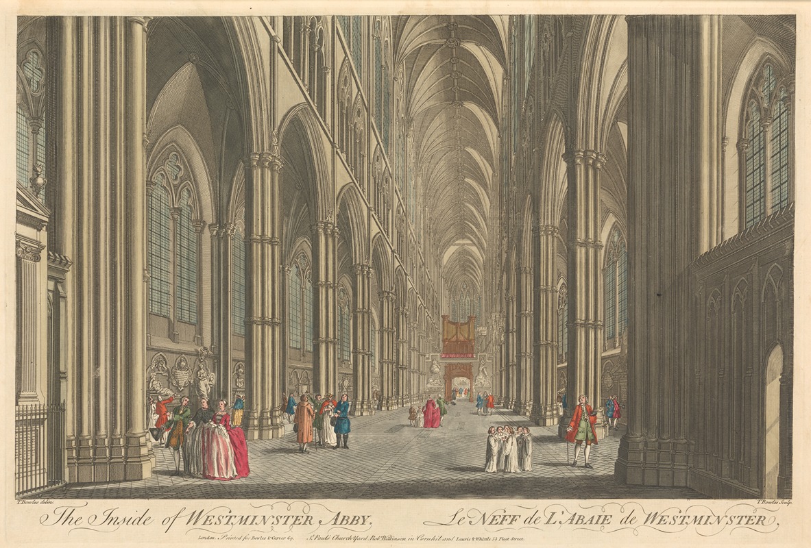 Thomas Bowles III - The Inside of Westminster Abby