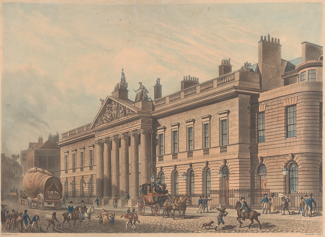 Thomas Hosmer Shepherd - East India House