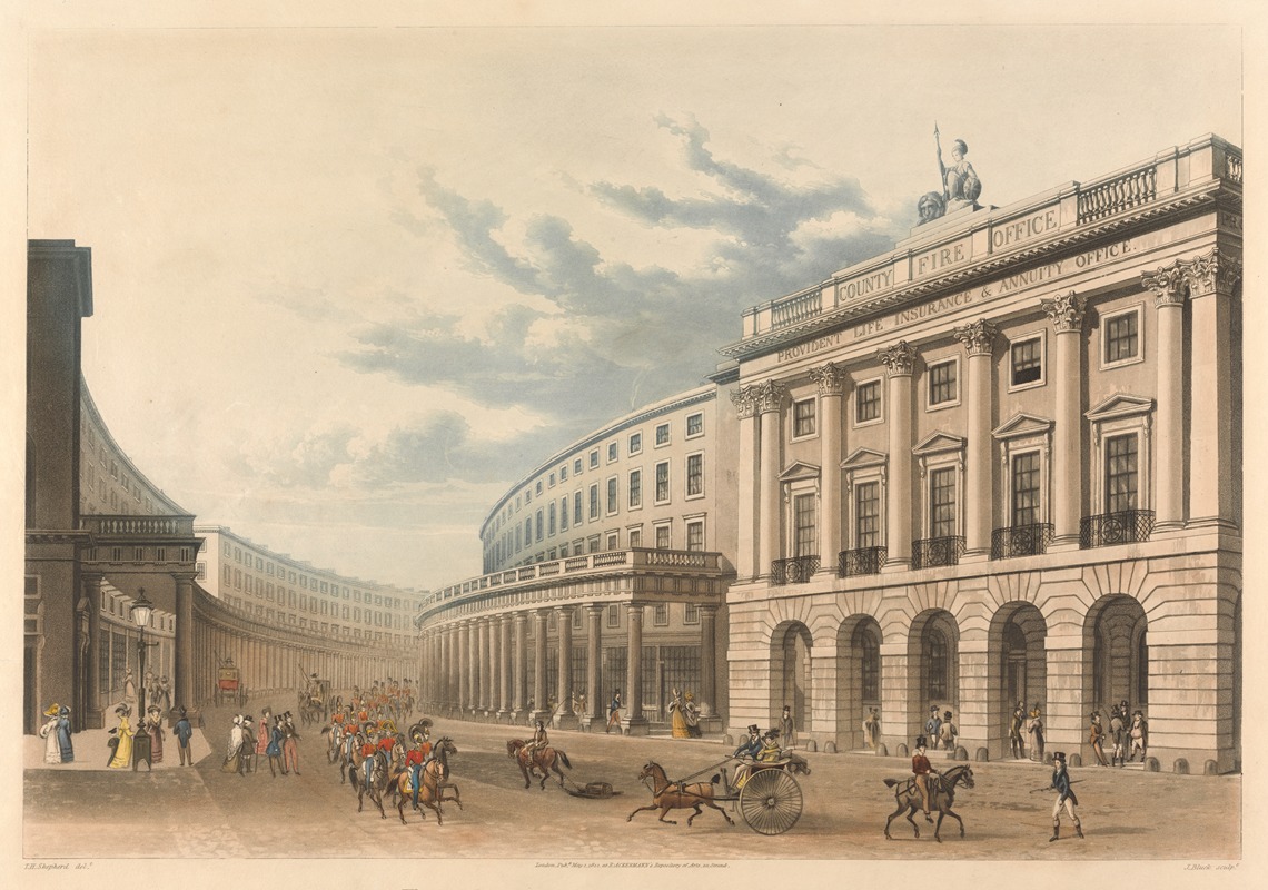 Thomas Hosmer Shepherd - The Quadrant – Regent Street