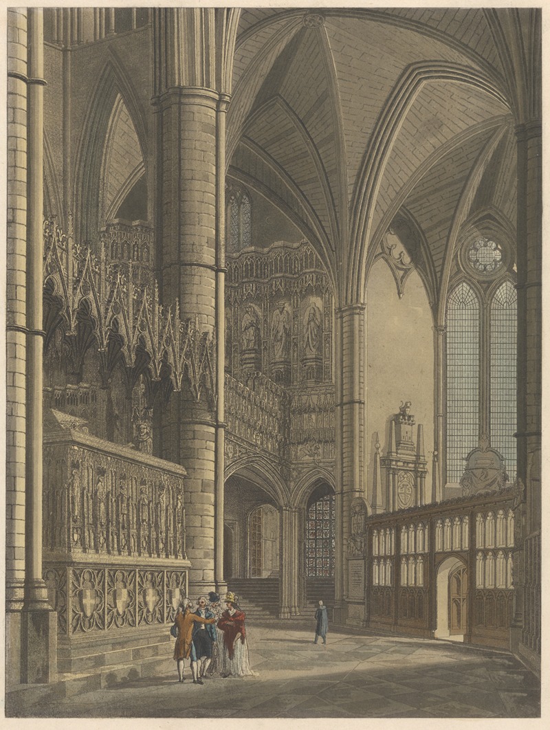 Thomas Malton - Part of the Sachristary Leading to the Chapel of Henry VII