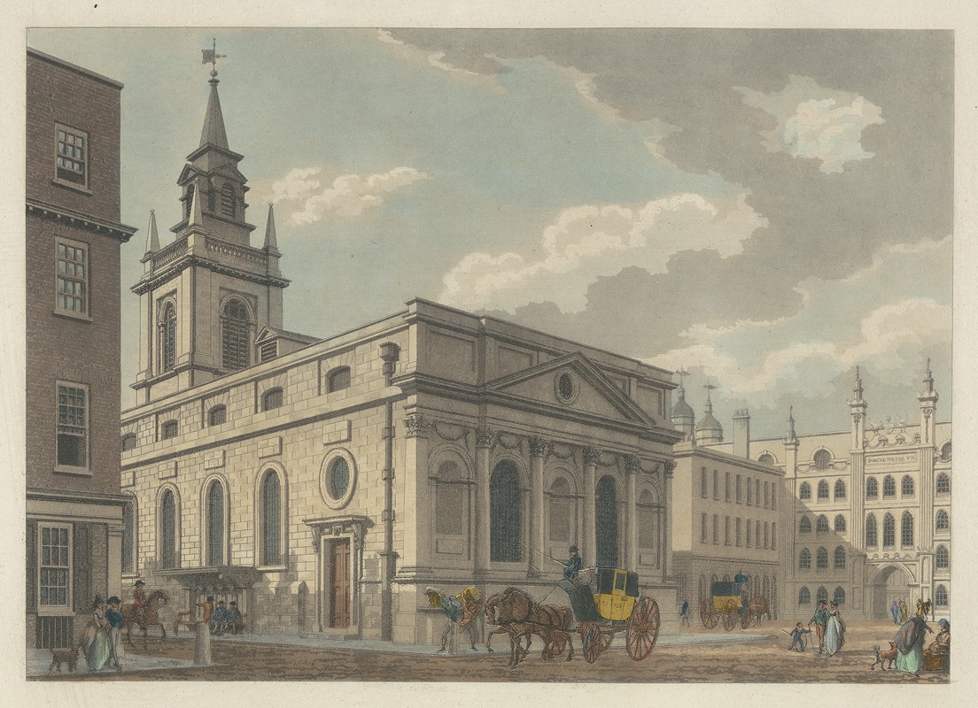 Thomas Malton - St. Laurance’s Church and Guild-Hall