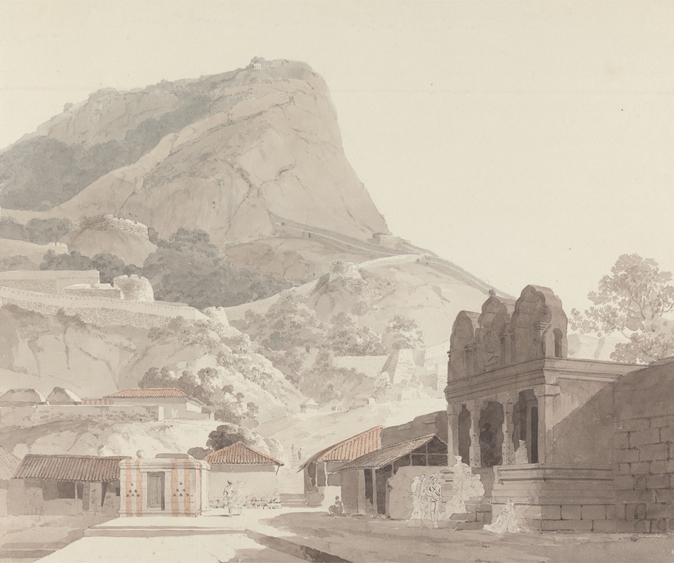 William Daniell - Sankrydroog, Madras