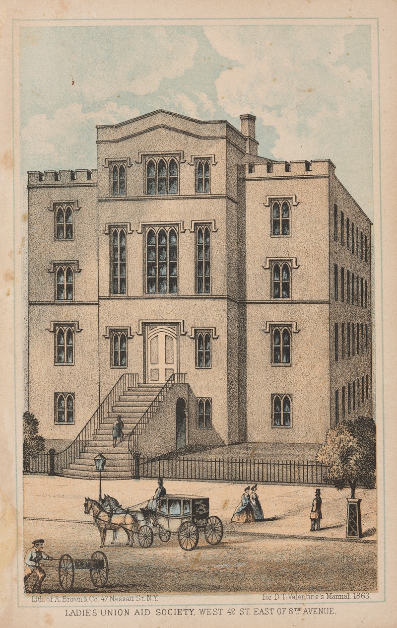 A. Brown & Co - Ladies Union Aid Society, West 42 St. East of 8th Avenue.