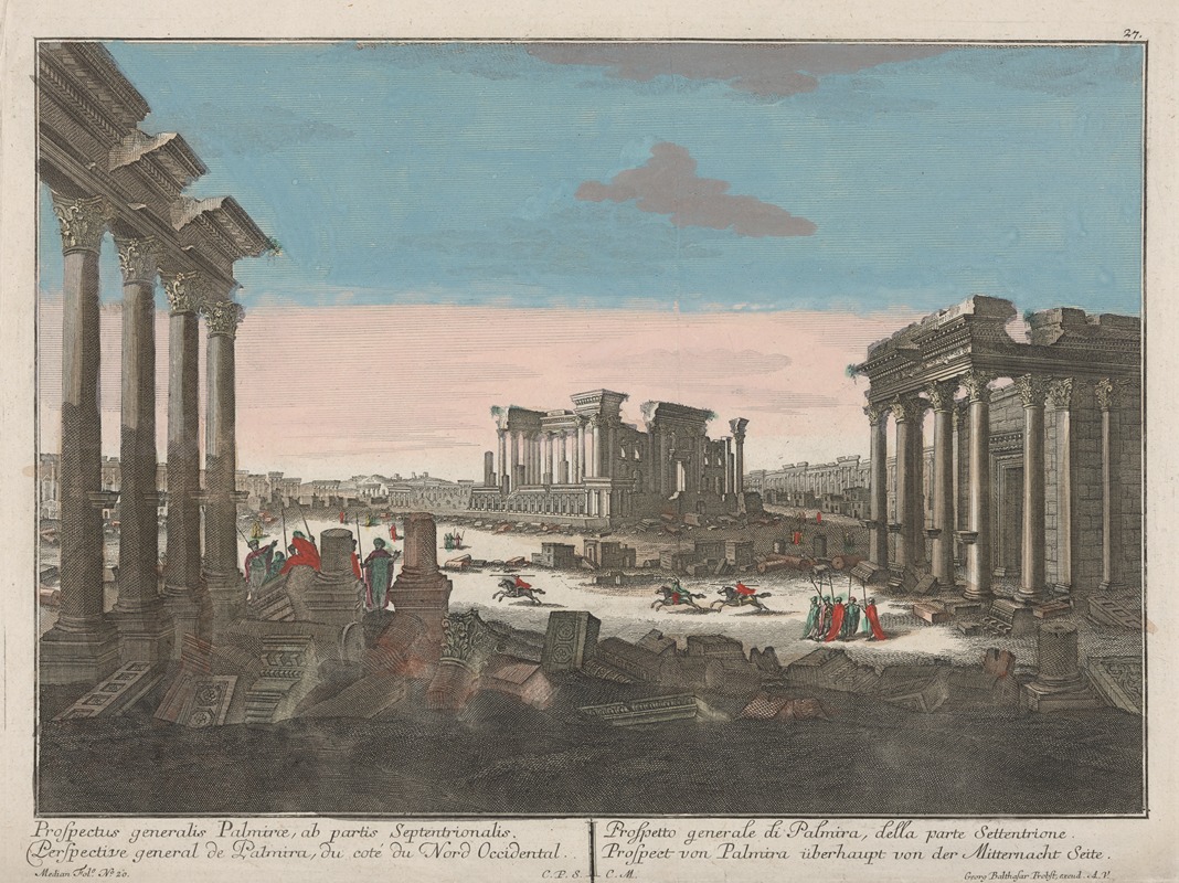 Anonymous - General Perspective of Palmira, as seen from the North-West