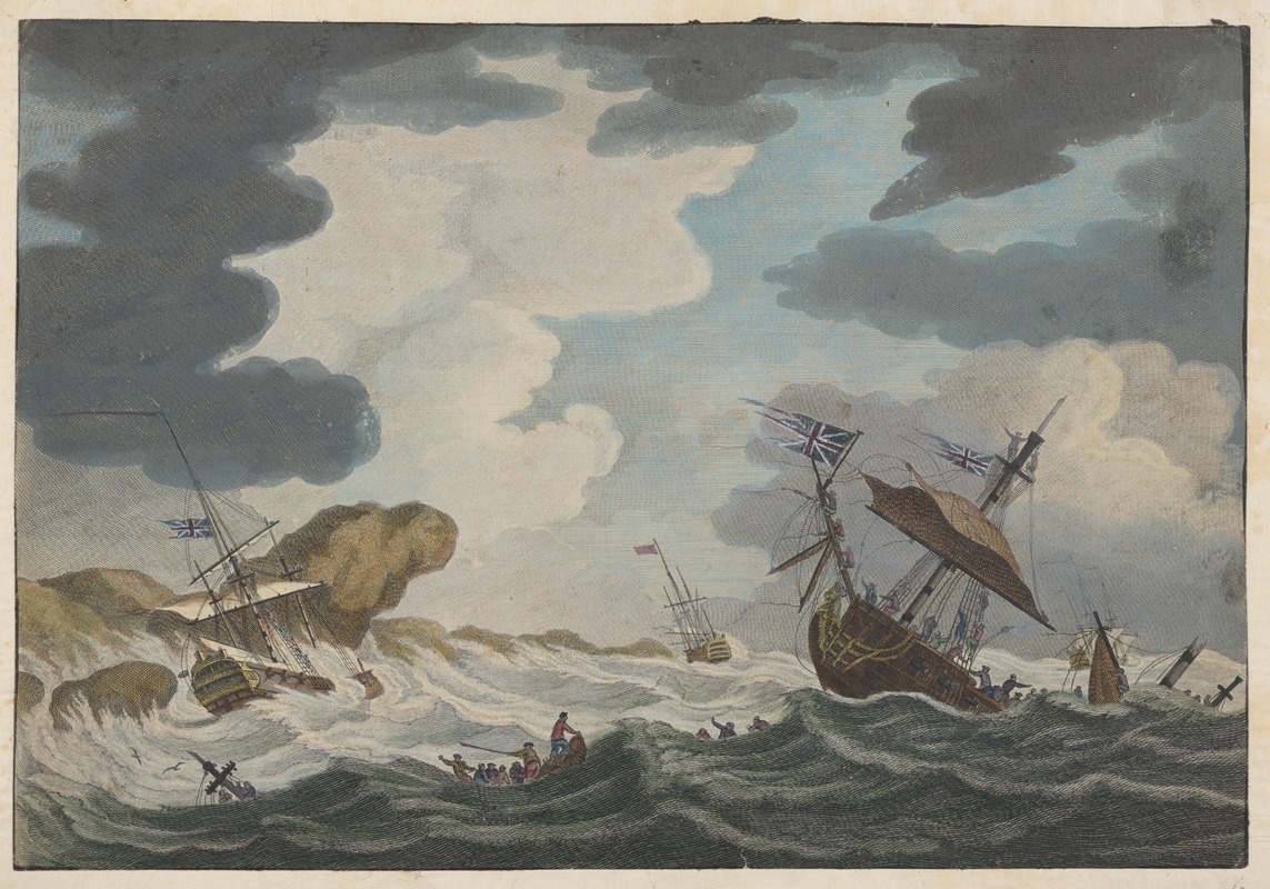 Anonymous - Naval scene