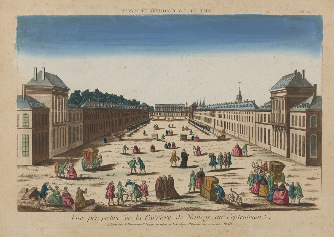 Anonymous - Perspective view of the Nancy Riding Arena from the North