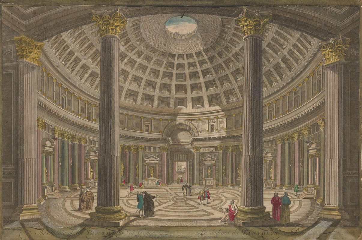 Anonymous - The Inside of the Pantheon at Rome