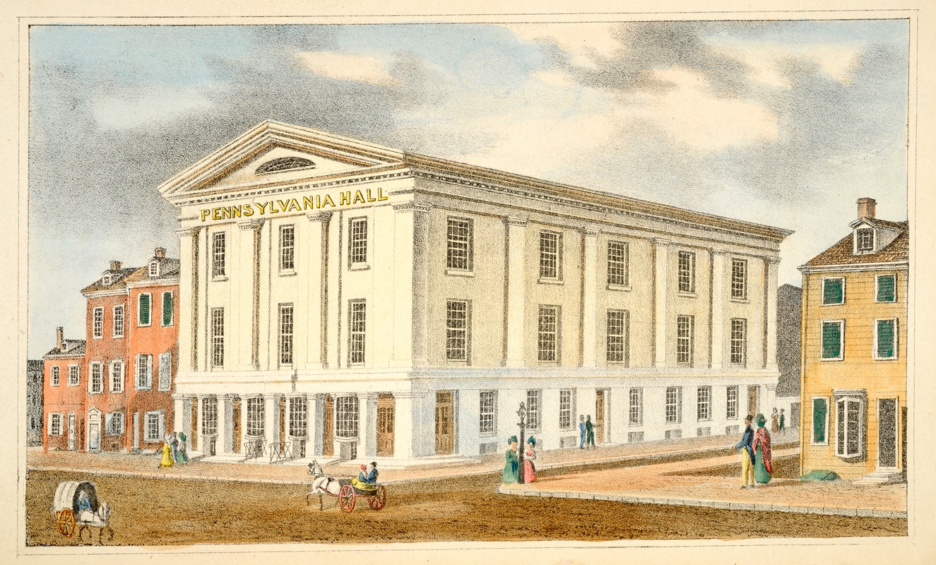 C.F. Hamilton. - Pennsylvania hall