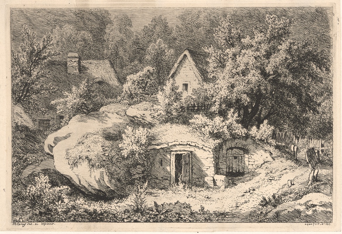 Eugene-Stanislas-Alexandre Blery - Les caves (The cellars)