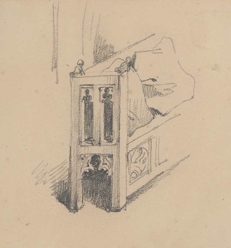 Nicaise De Keyser - Detail of a Bench