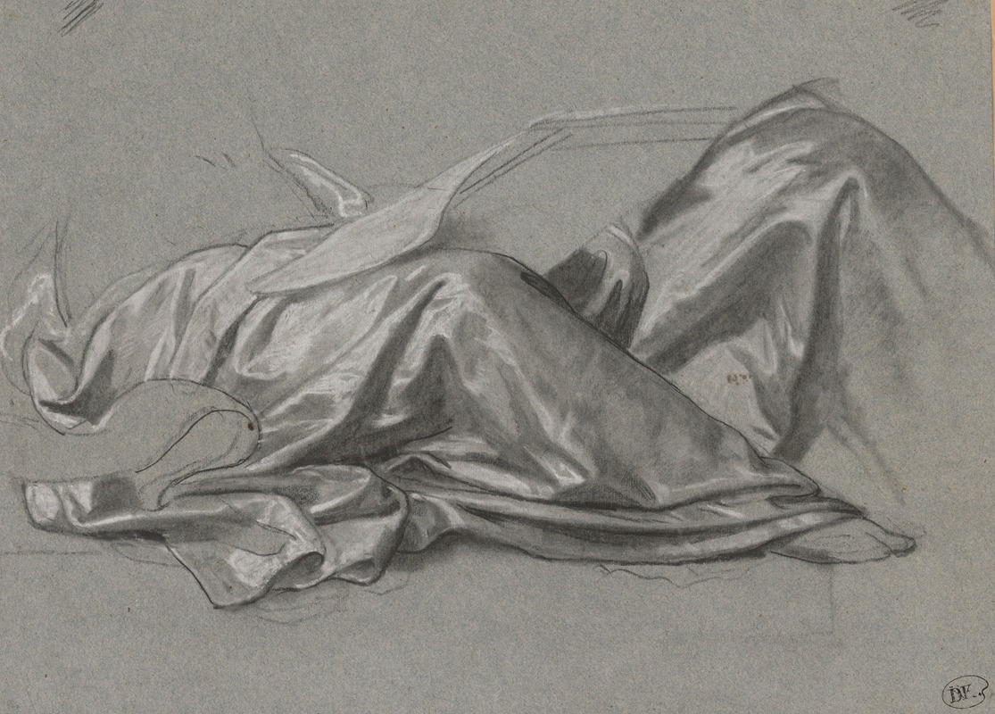 Nicaise De Keyser - Draped Fabric of the Figure Symbolising the Renaissance