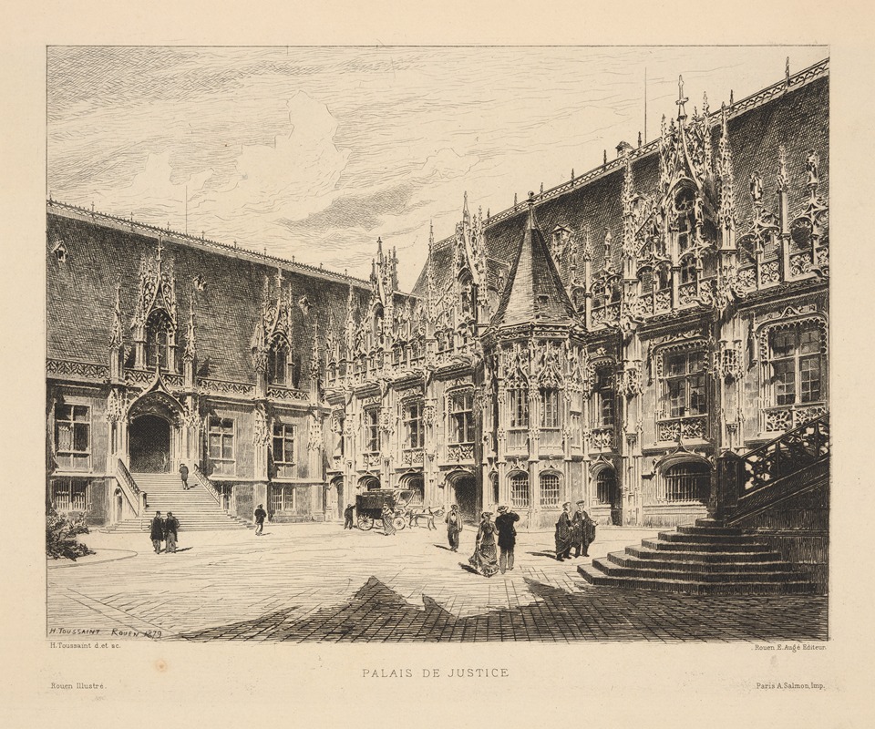 Henri Toussaint - Palais de Justice.