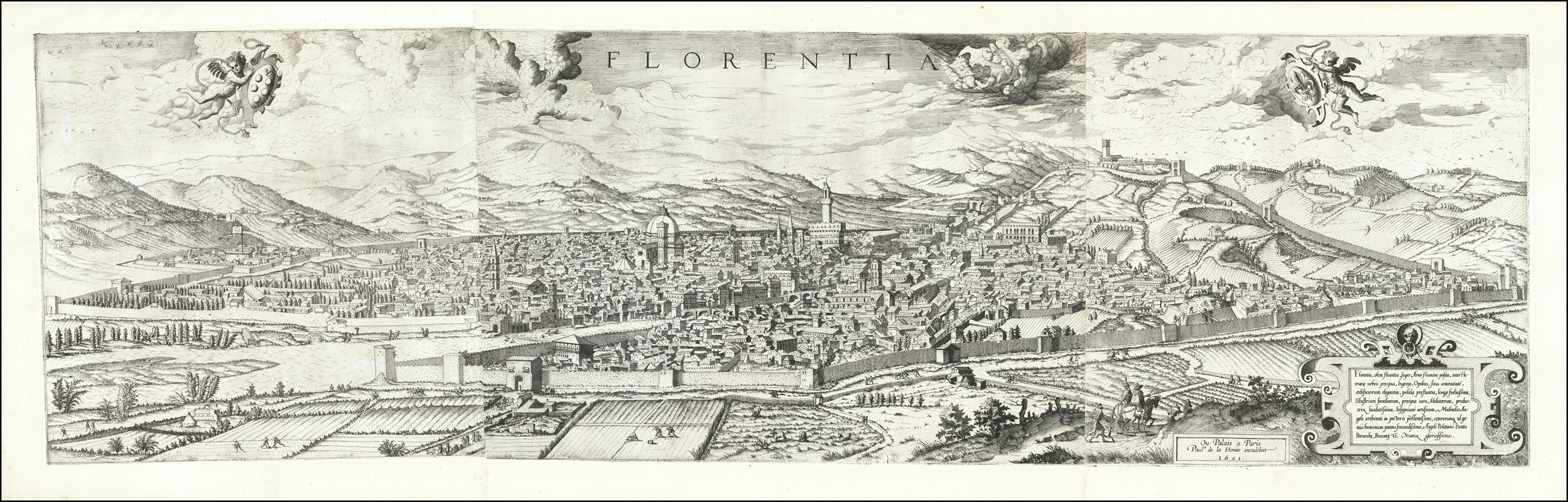 Hieronymus Cock - View of Florence