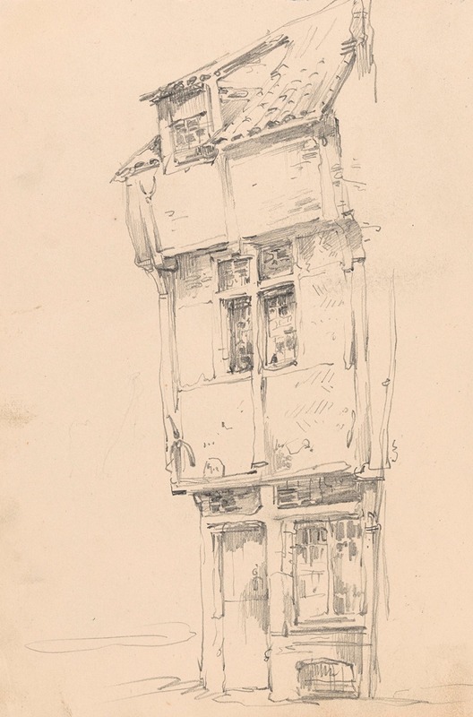 Nicaise De Keyser - Façade of a House
