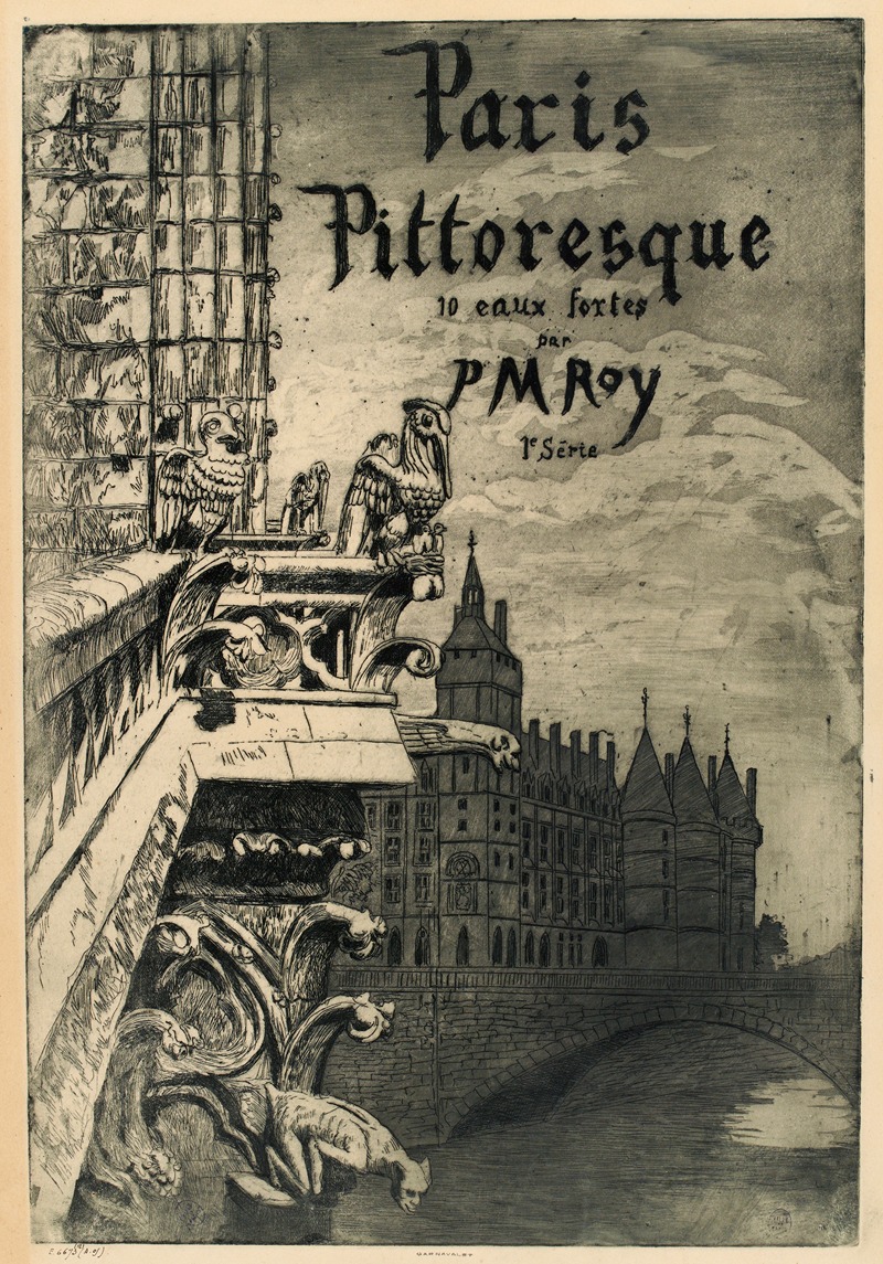 Pierre-Marcel Roy - Paris Pittoresque couverture