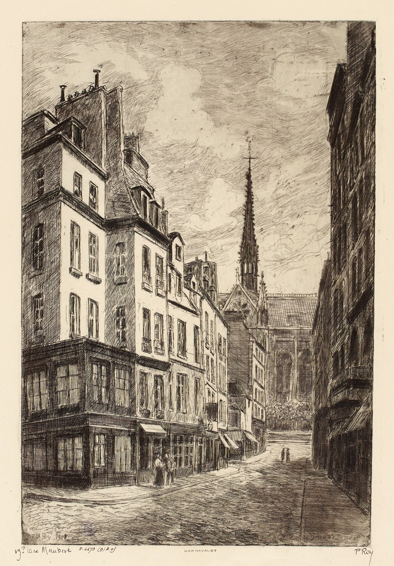 Pierre-Marcel Roy - Place Maubert