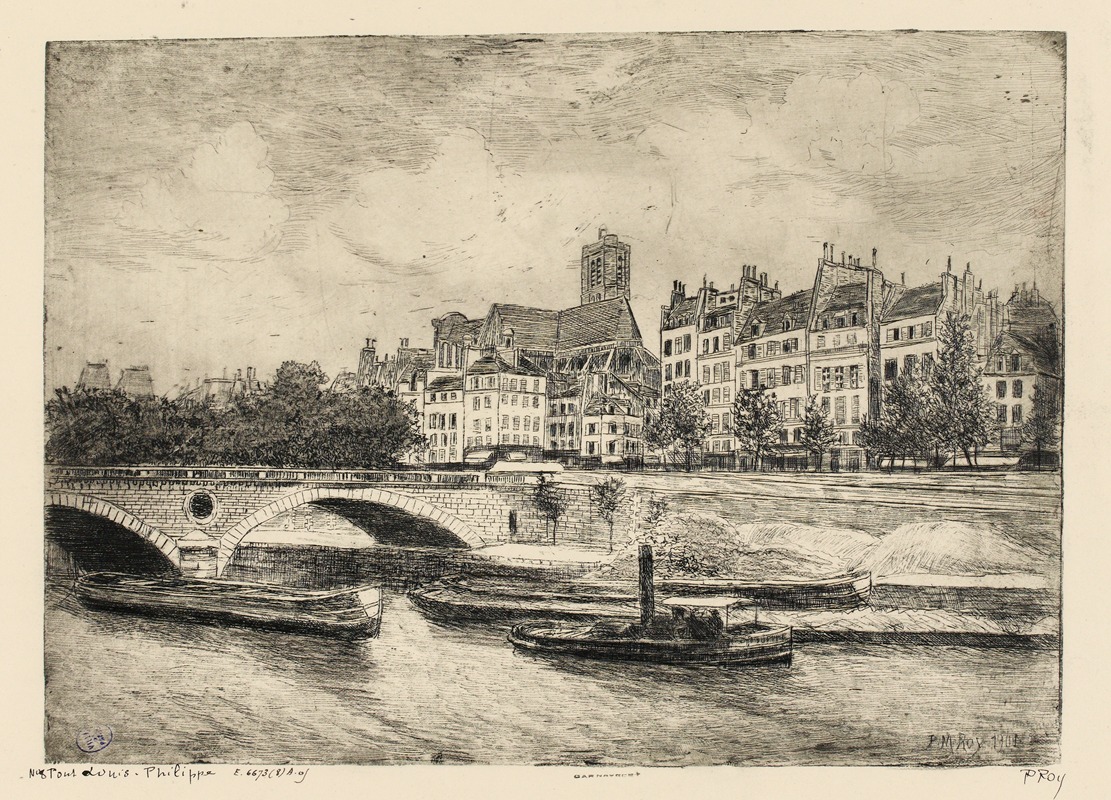 Pierre-Marcel Roy - Pont Louis-Philippe