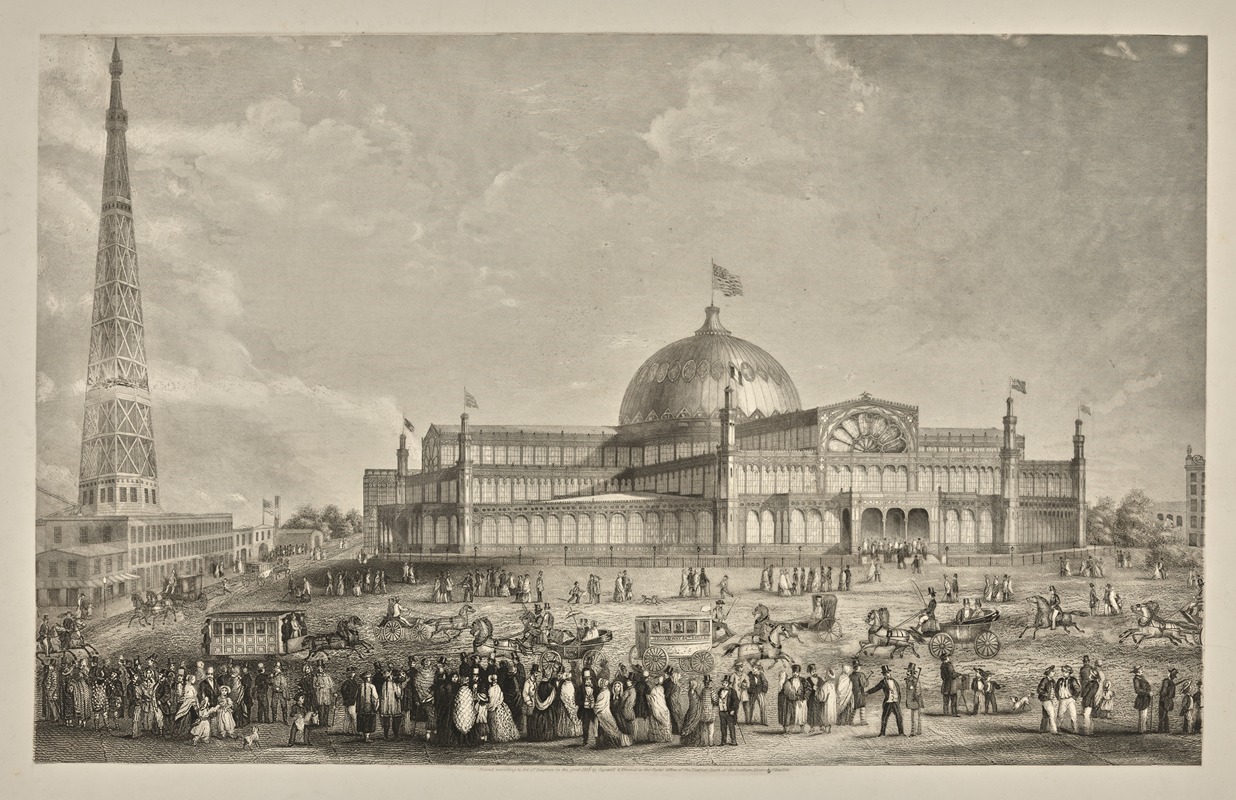 Samuel Capewell - The New York Crystal Palace and Latting Observatory.