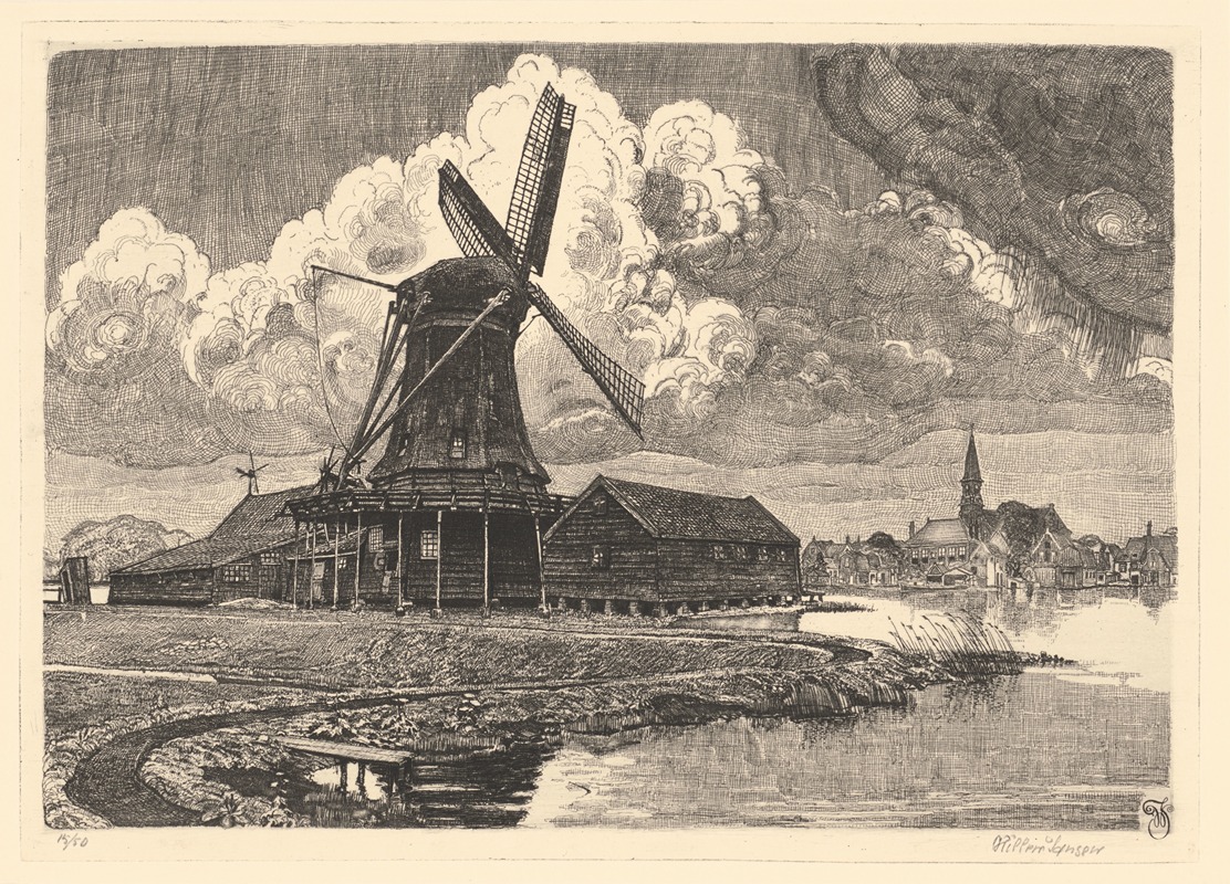 Willem Jansen - The Bonte Hen Mill