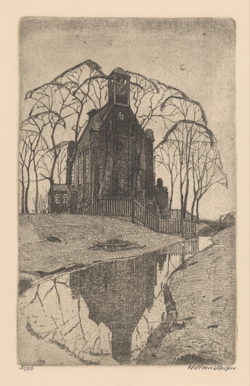 Willem Jansen - Village church