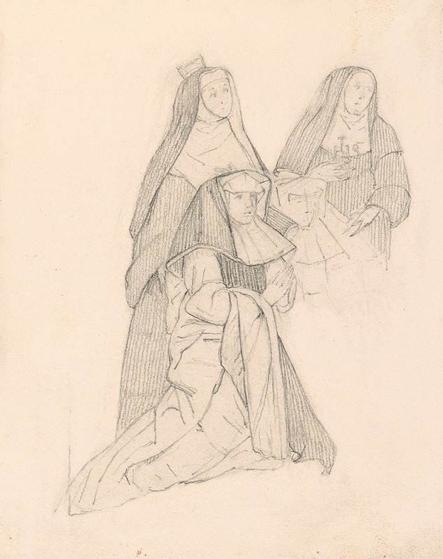 Nicaise De Keyser - Kneeling Nuns