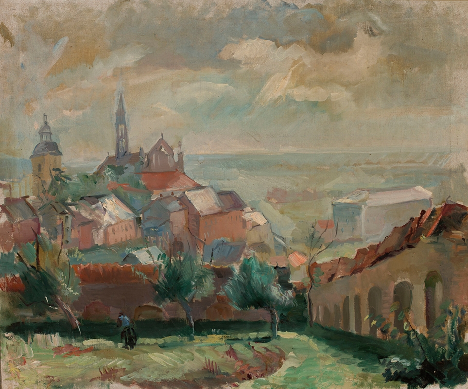 Efraim Seidenbeutel - View from Sandomierz