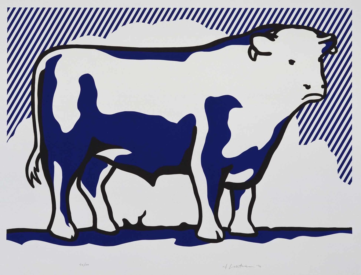 Roy Lichtenstein - Bull II