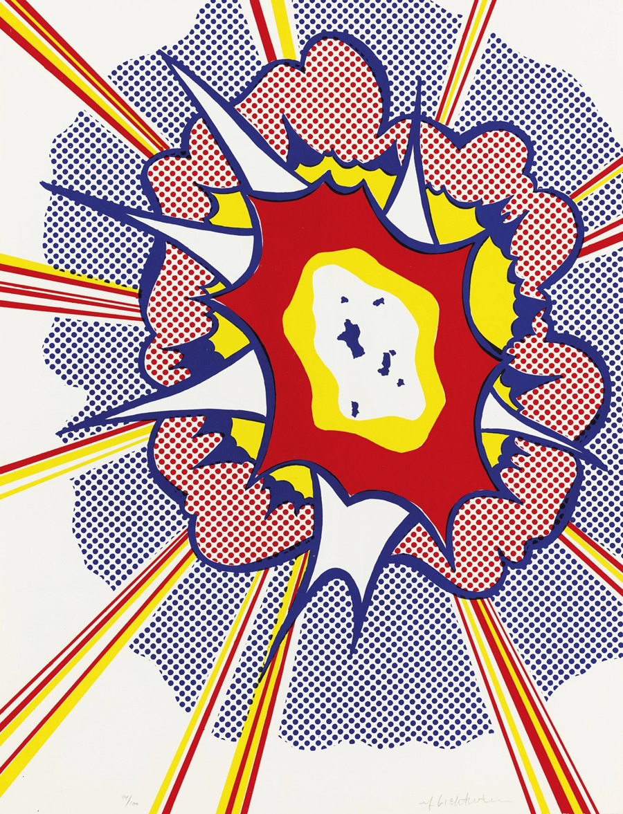 Roy Lichtenstein - Explosion