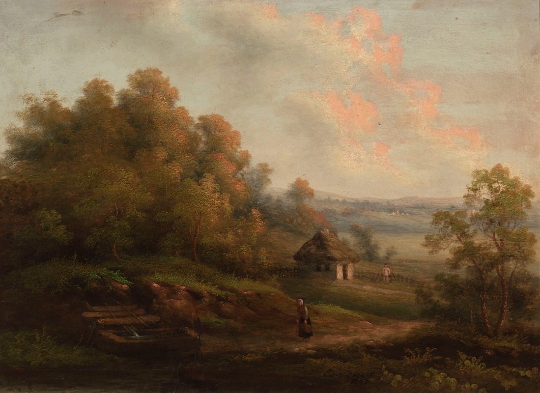 Edward Drdacki - Countryside landscape