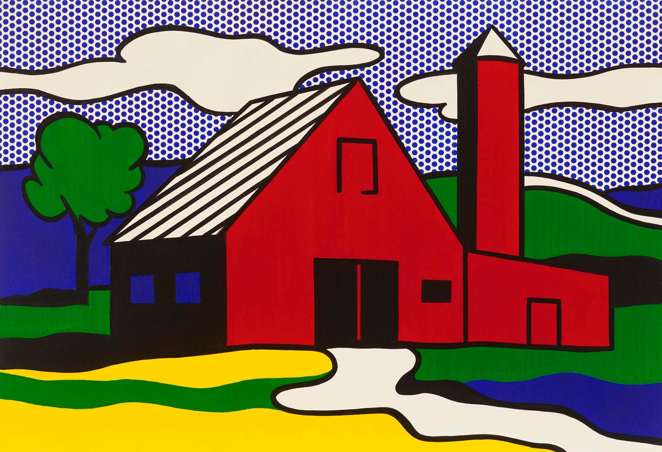 Roy Lichtenstein - Red Barn I