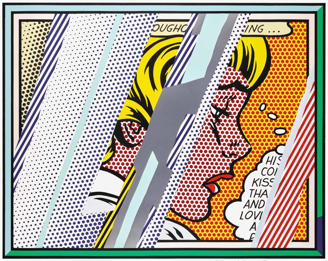 Roy Lichtenstein - Reflections On Girl