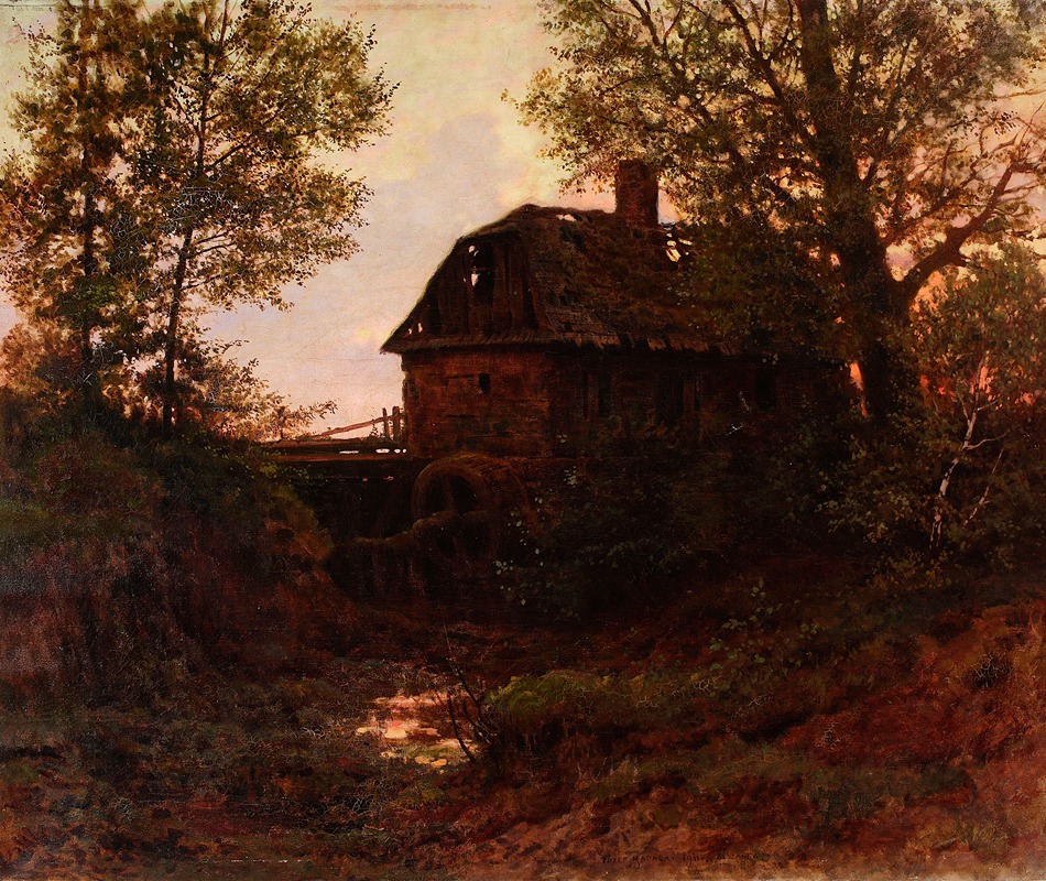 Józef Rapacki - Old mill
