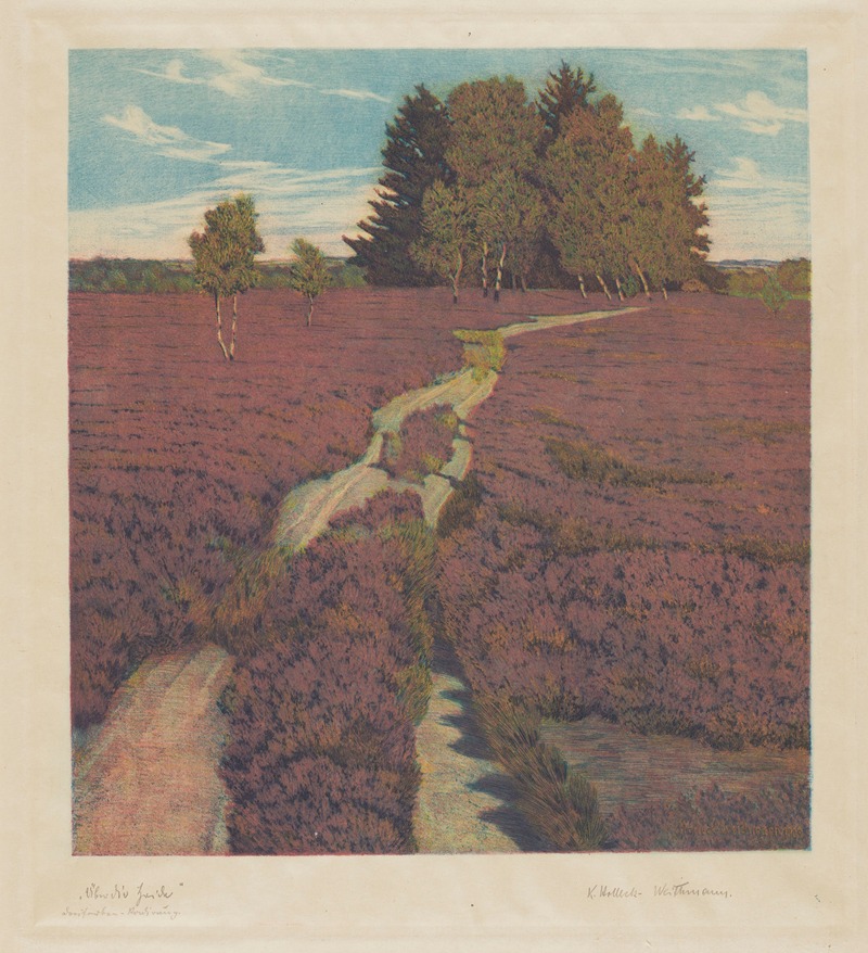 Karl Holleck-Weithman - At a Moor