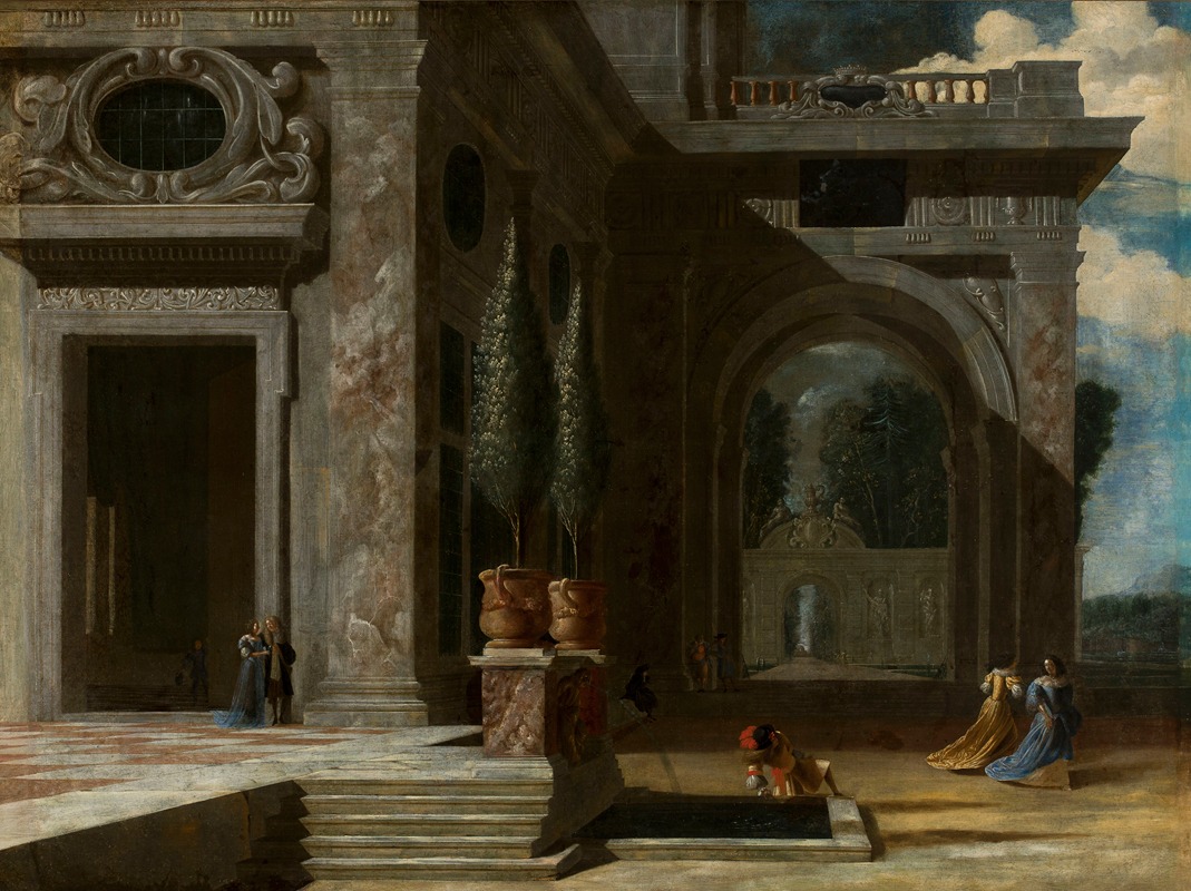 Willem Schubert van Ehrenberg - Fantastical architecture