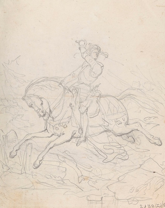 Nicaise De Keyser - Rider in Armour on Horseback