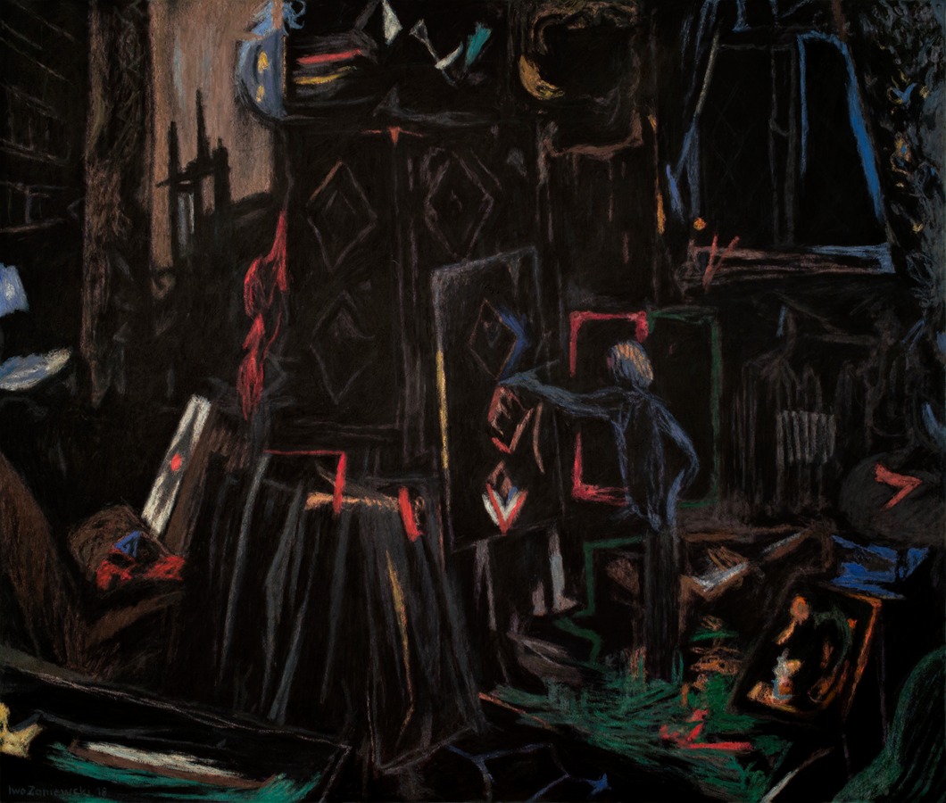 Cafe Deutschland – Cafeprobe (1980) by Joerg Immendorff