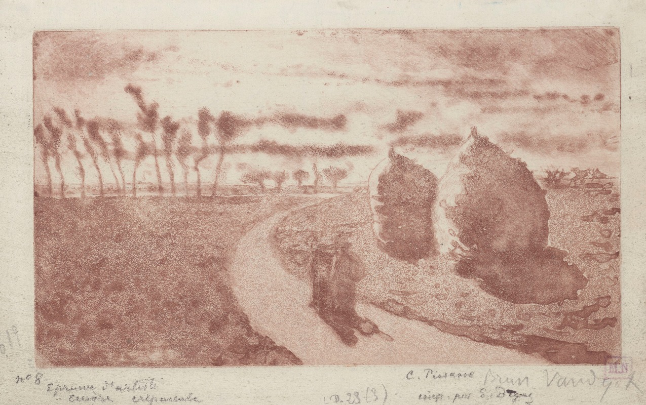 Camille Pissarro - Crépuscule